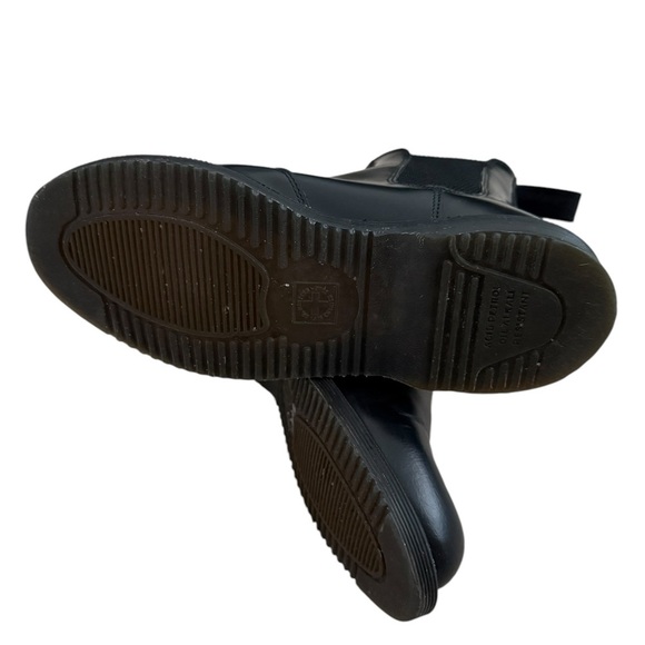 DR. MARTENS DOC FLORA CHELSEA LEATHER WOMEN'S BLACK BOOTS SIZE 6 (37 EU) - Picture 7 of 9